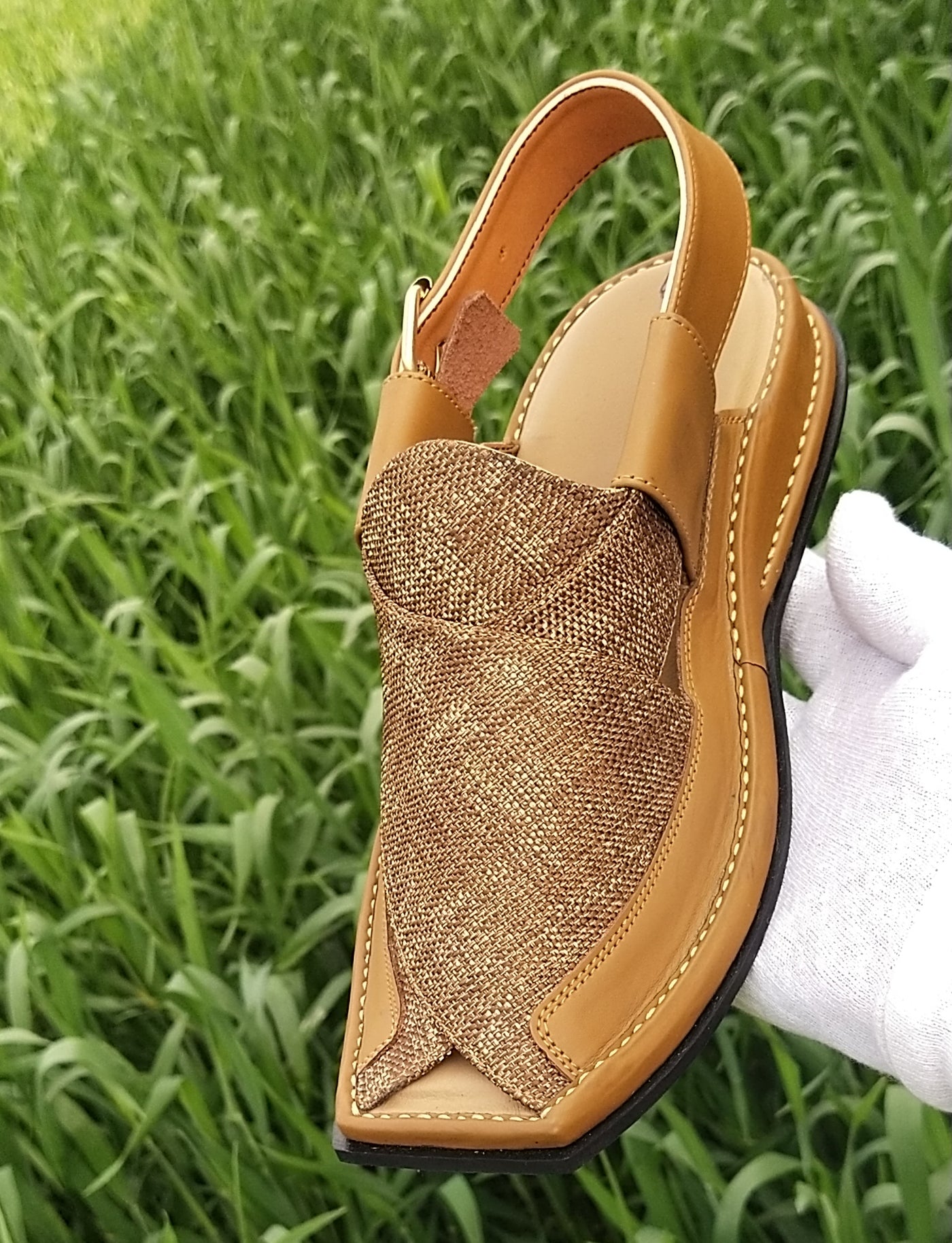 Peshawar Zalmi Fabric Chappal